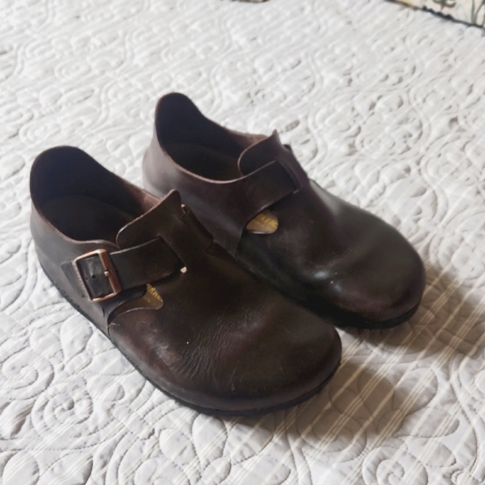 Men's Brown Leather Birkenstock London RE-SOLED